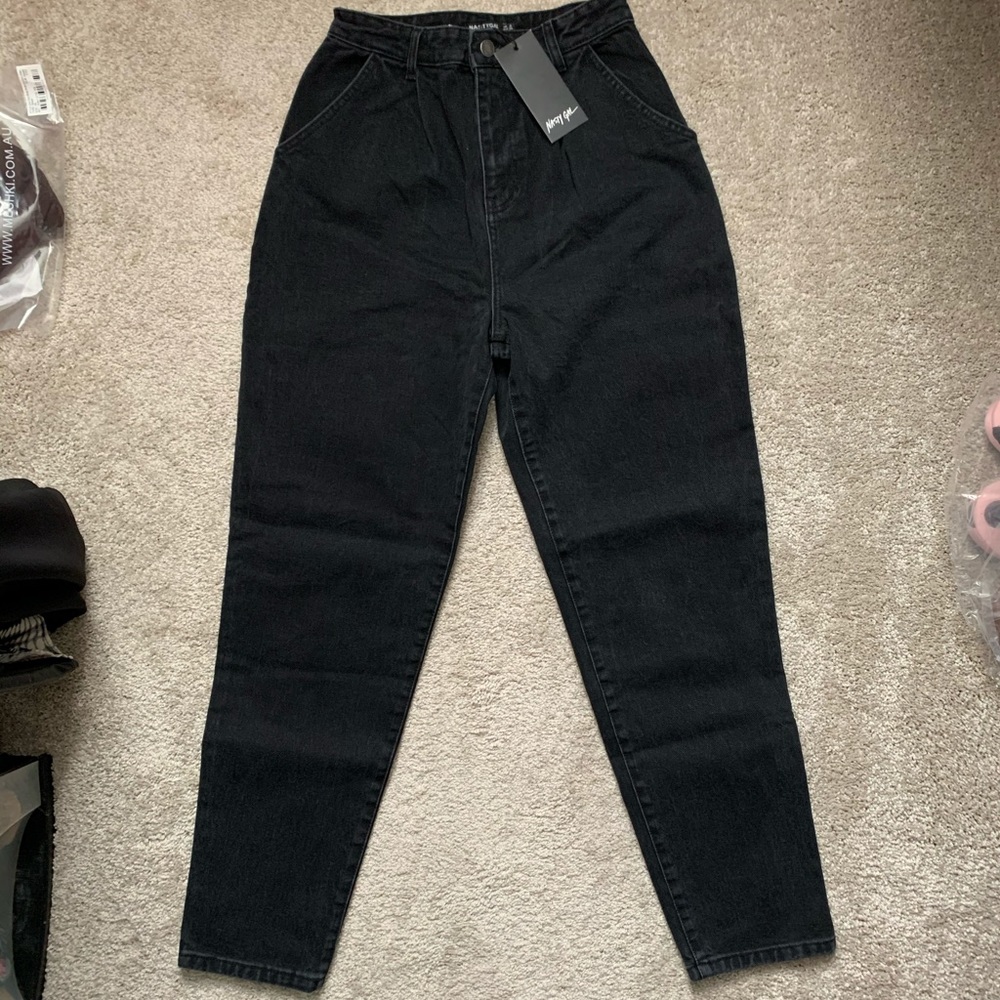High Waisted Mom Jeans